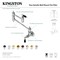 Kingston Brass KS3105PKL Duchess Wall Mount Pot Filler, Oil Rubbed Bronze KS3105PKL - alternate 3